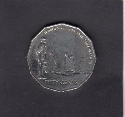 Beschrijving: 50 Cent WWII MILITARY